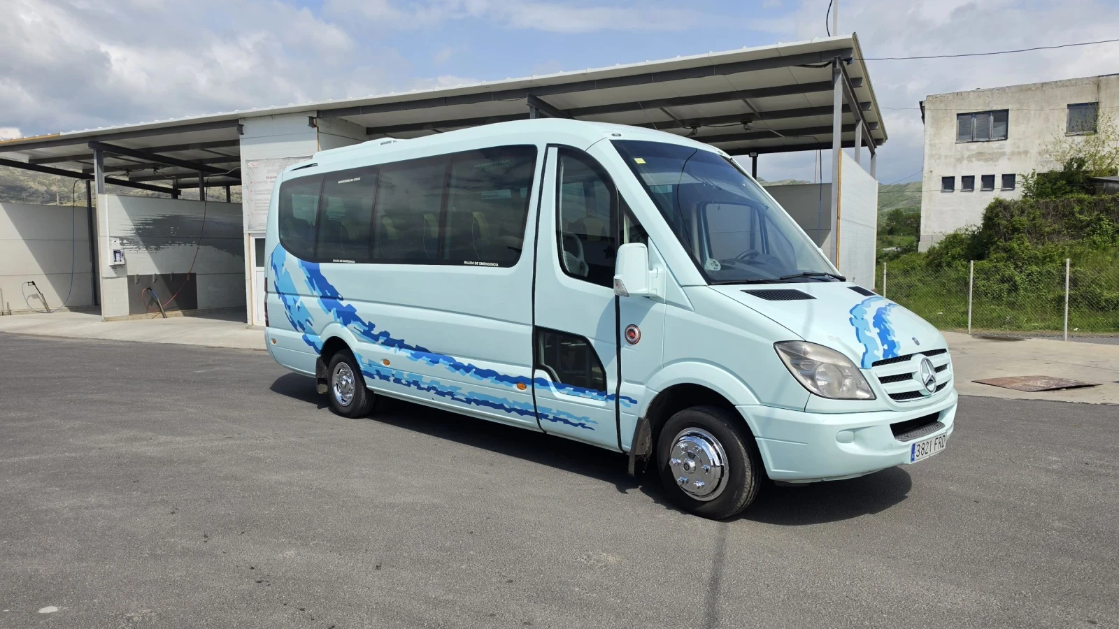 Mercedes-Benz Sprinter 518 Нов внос Стъклопакет 20 местен, снимка 4 - Бусове и автобуси - 54237529