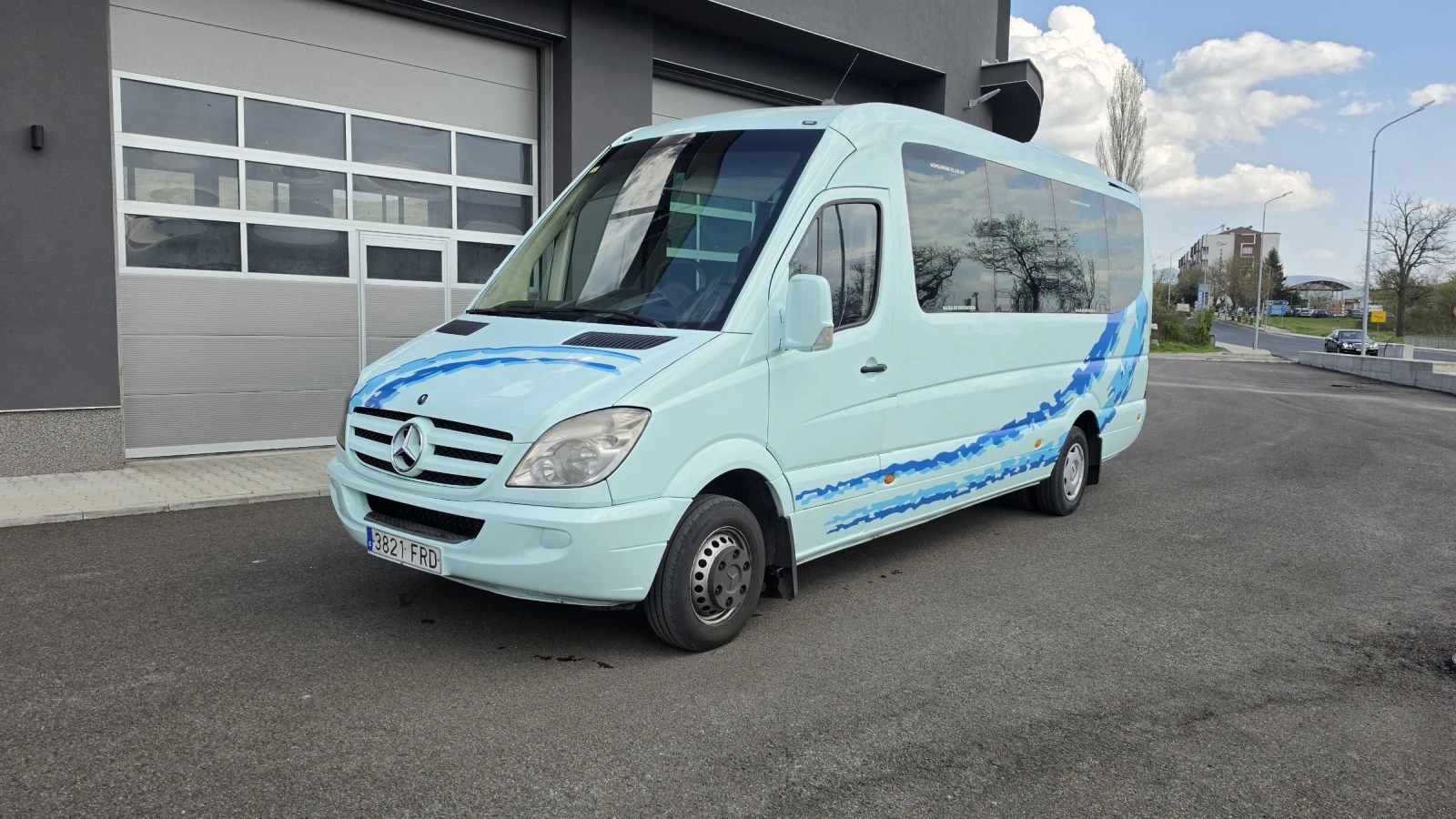 Mercedes-Benz Sprinter 518 Нов внос Стъклопакет 20 местен, снимка 5 - Бусове и автобуси - 54237529