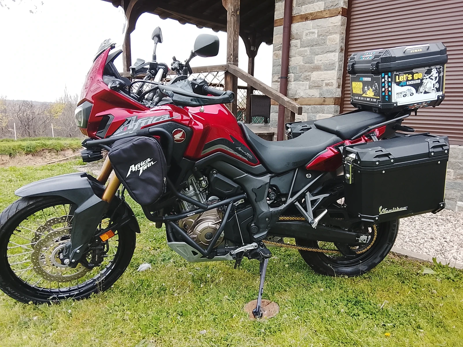 Honda Crf Afrika Twin, снимка 10 - Мотоциклети и мототехника - 55063517