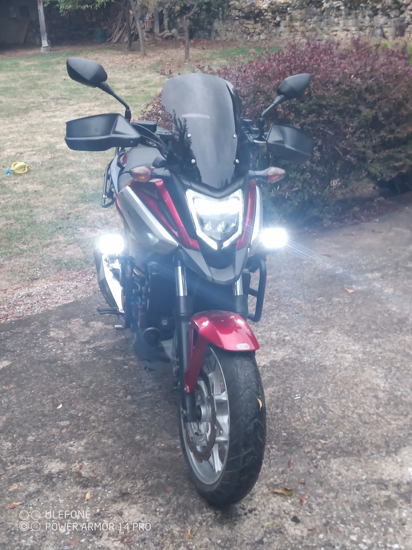 Honda Nc Tank bag included
