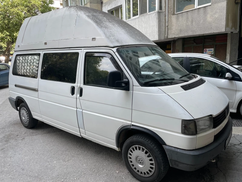 Кемпер VW T4 2, 4D с турбо от 2, 5 TDI, снимка 1 - Каравани и кемпери - 47061669