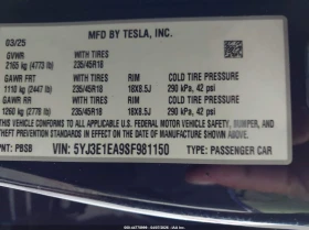 Tesla Model 3 Long Range Rear-Wheel Drive/Standard Rear-Wheel Dr, снимка 8
