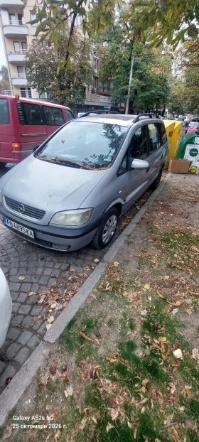 ����� �� �������� �� Opel Zafira