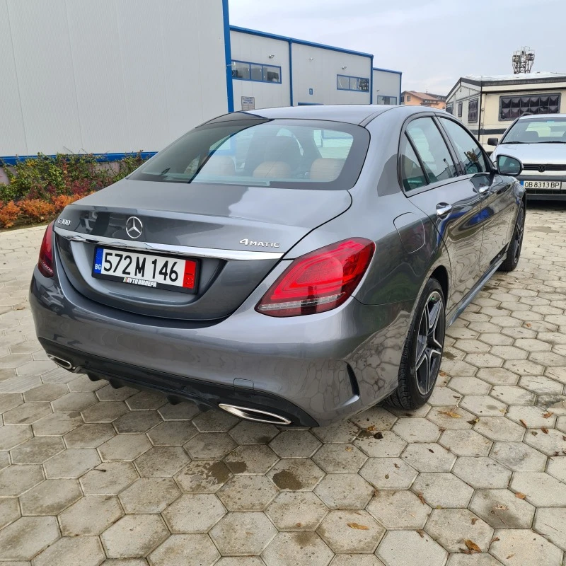 Mercedes-Benz C 300 4Matic/AMG Pack/Burmester, снимка 4 - Автомобили и джипове - 46568763