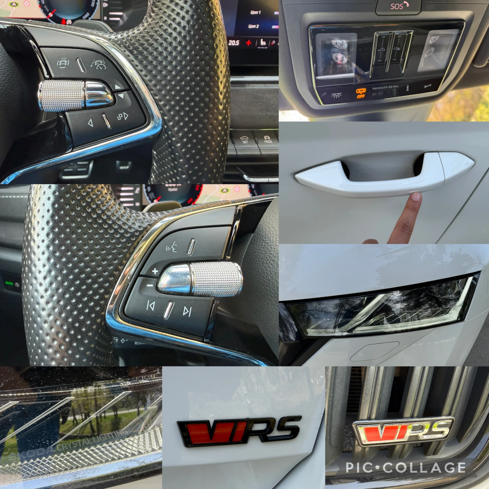 Skoda Octavia 2.0TDI* VRS* PANO* CAM* DIST* ТЕГЛИЧ* ПЕЧКА* FULL, снимка 15 - Автомобили и джипове - 54214678