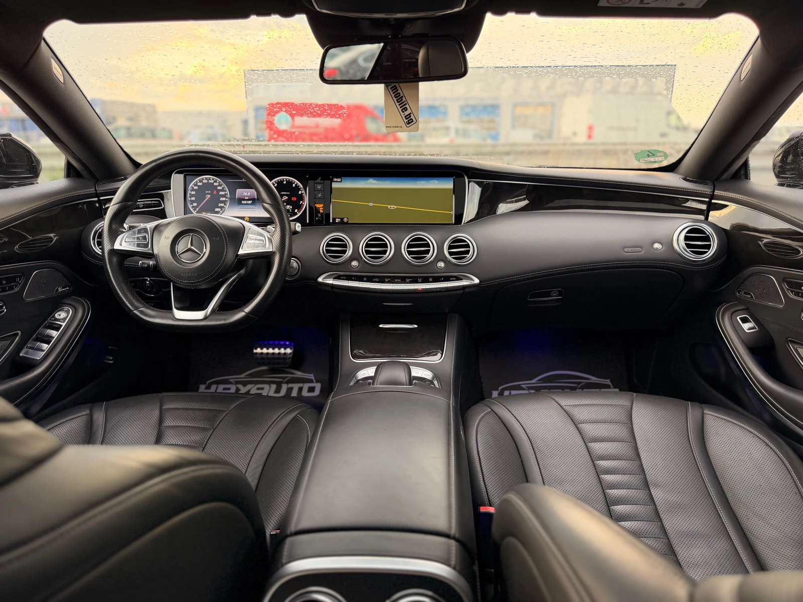 Mercedes-Benz S 500 Coupe= 4Matic= 63 AMG= Distronic= 360* Камера= Па, снимка 10 - Автомобили и джипове - 54855794