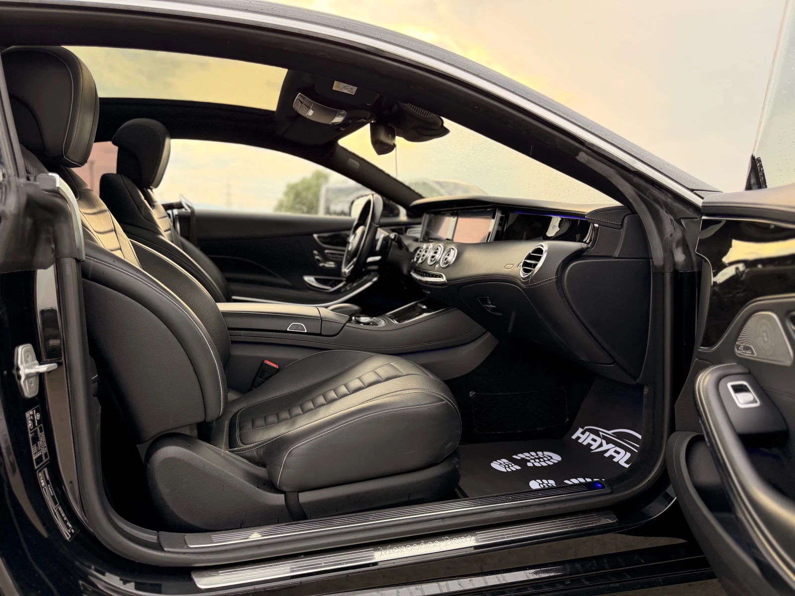 Mercedes-Benz S 500 Coupe= 4Matic= 63 AMG= Distronic= 360* Камера= Па, снимка 11 - Автомобили и джипове - 54855794