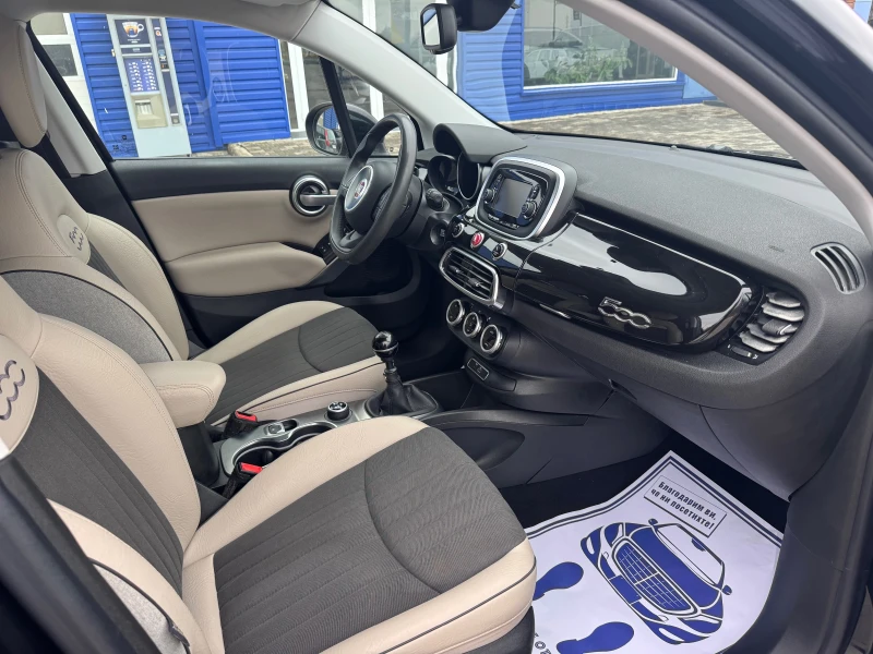 Fiat 500X ALL GRIP 1.6jtdm lounge 120kc, снимка 11 - Автомобили и джипове - 52333998