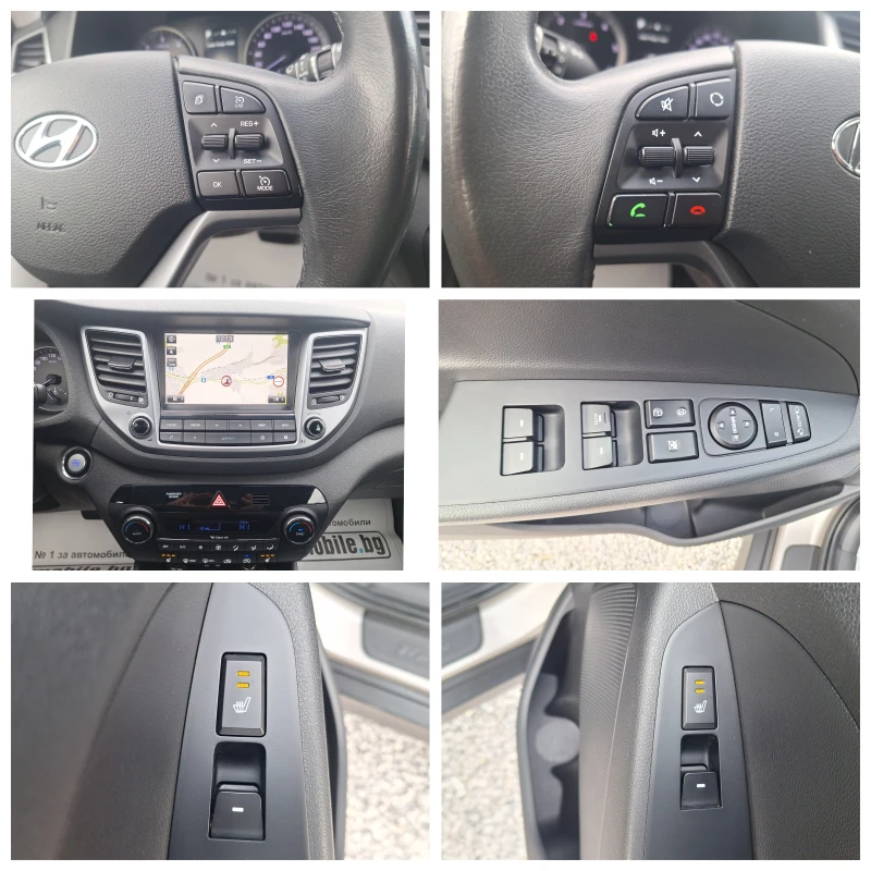 Hyundai Tucson 2.2crdi 136ks 4x4 Avtomat Koja Navi Full!, снимка 16 - Автомобили и джипове - 52537332