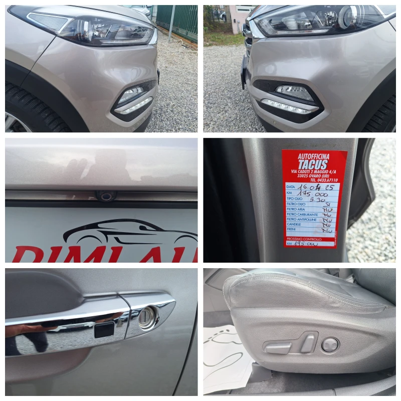Hyundai Tucson 2.2crdi 136ks 4x4 Avtomat Koja Navi Full!, снимка 15 - Автомобили и джипове - 52537332
