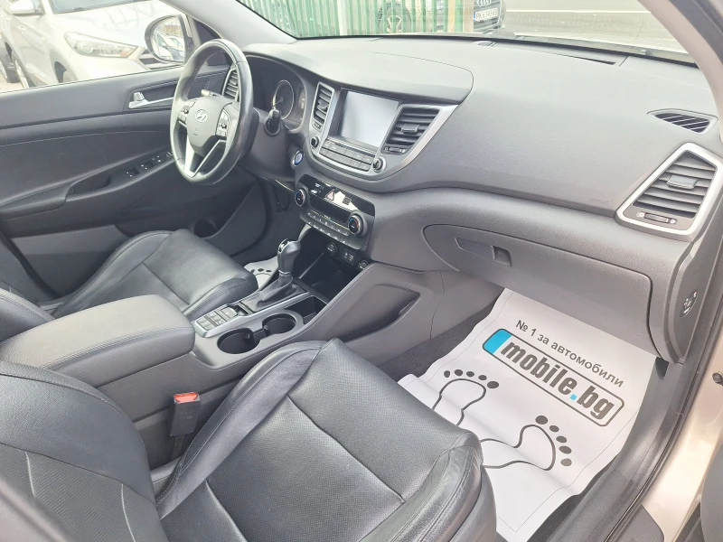 Hyundai Tucson 2.2crdi 136ks 4x4 Avtomat Koja Navi Full!, снимка 12 - Автомобили и джипове - 52537332