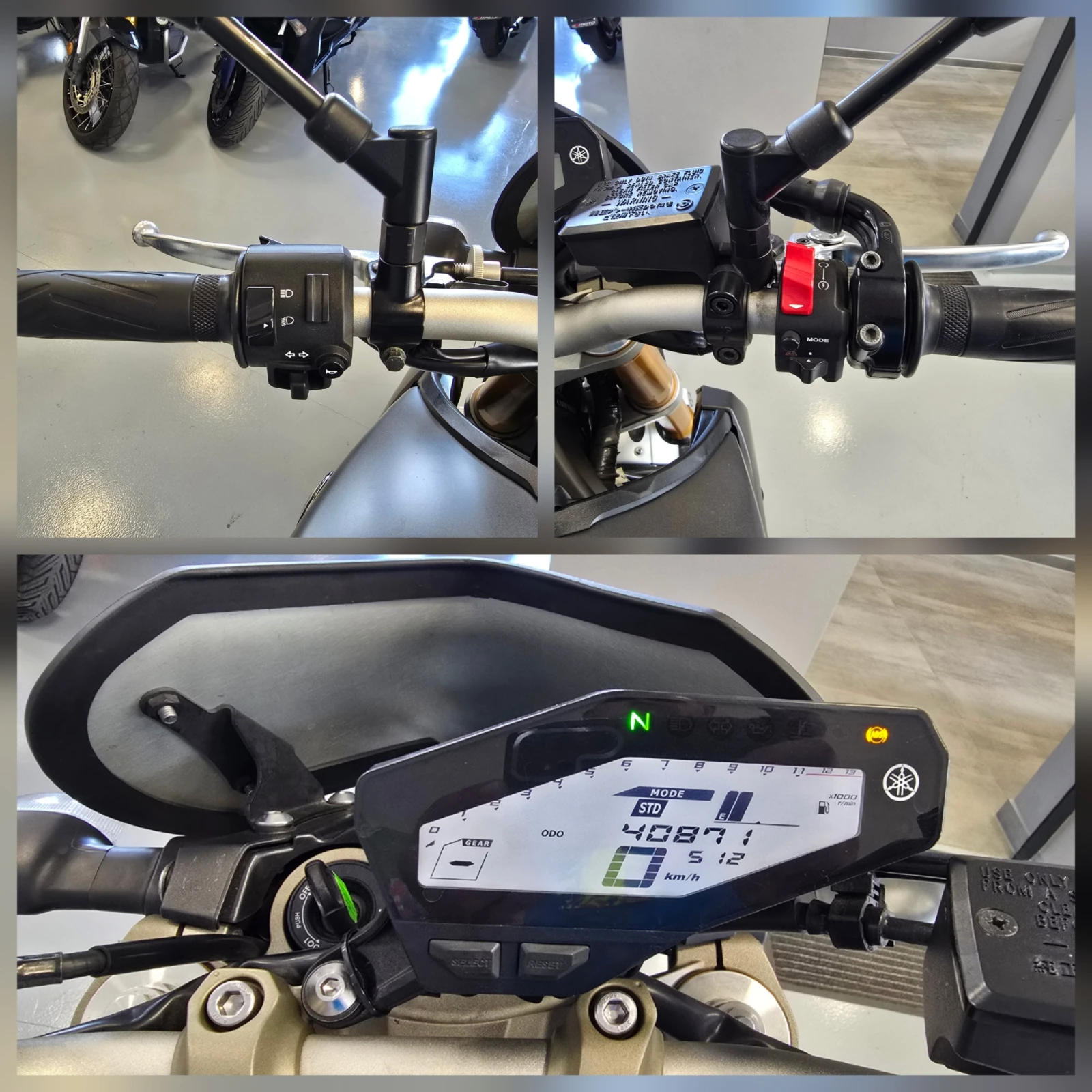 Yamaha Mt-09 900ie, ABS-TCS, 2015. | Mobile.bg   14