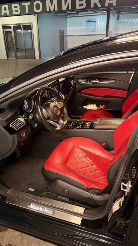 Mercedes-Benz CLS 400 4MATIC AMG ПАКЕТ | RED DESIGNO | ЕЛ. ЩОРА | , снимка 9