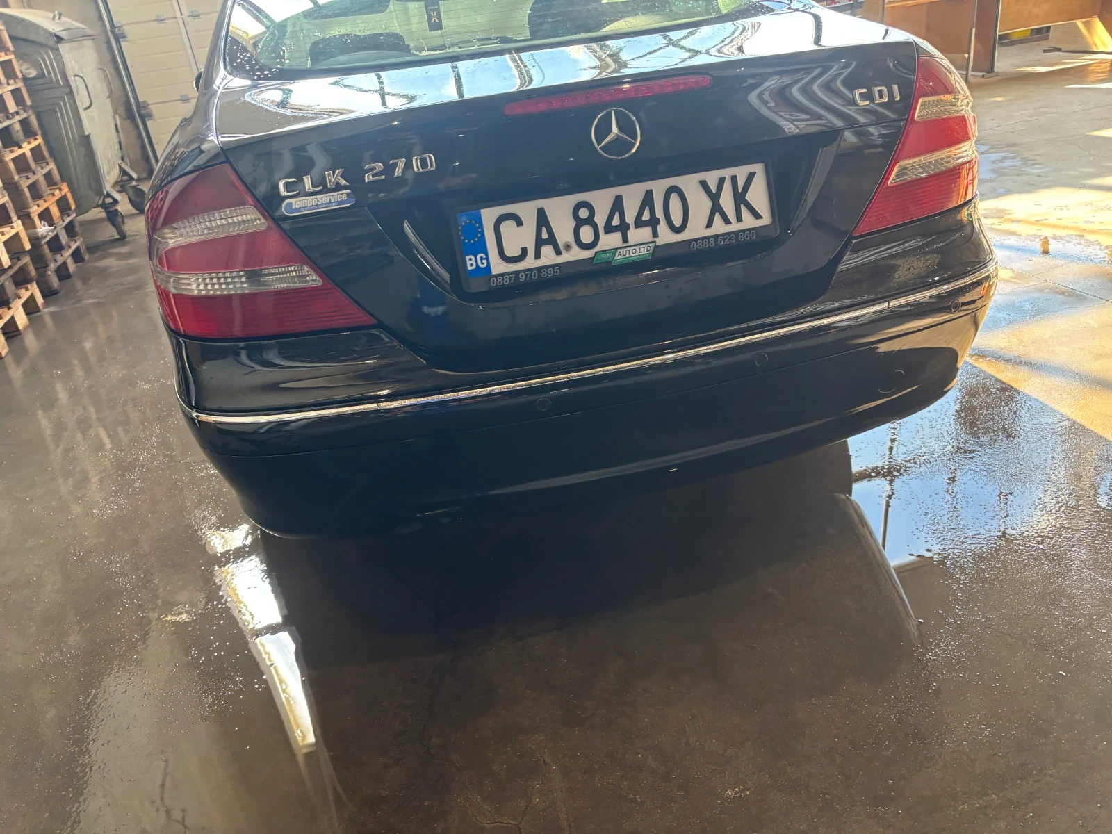Mercedes-Benz CLK 270 CDI, снимка 4 - Автомобили и джипове - 54902093