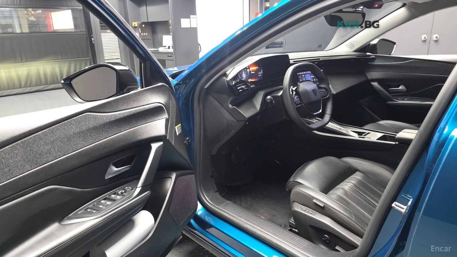 Peugeot 408 1.2* PureTech* Allure* КОЖА* ПОДГРЕВ* КАМЕРА* NAVI, снимка 9 - Автомобили и джипове - 55315263