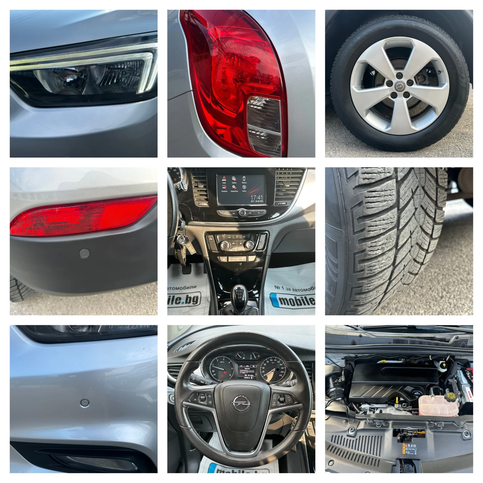 Opel Mokka X 1.6CDTI-01.2018г-LED-EURO6B-NAVI-110k.s-PDC-6ск., снимка 17 - Автомобили и джипове - 55608170