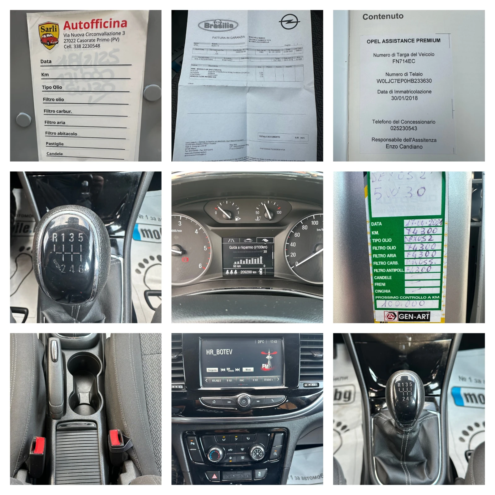 Opel Mokka X 1.6CDTI-01.2018г-LED-EURO6B-NAVI-110k.s-PDC-6ск., снимка 16 - Автомобили и джипове - 55608170
