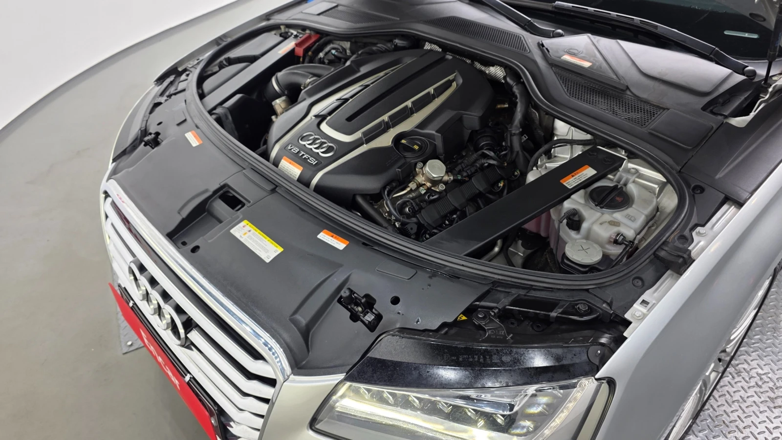 Audi A8 4.0T LWB AWD * DIS * B&O * ОБДУХ * TV * FULLLL, снимка 5 - Автомобили и джипове - 55834377