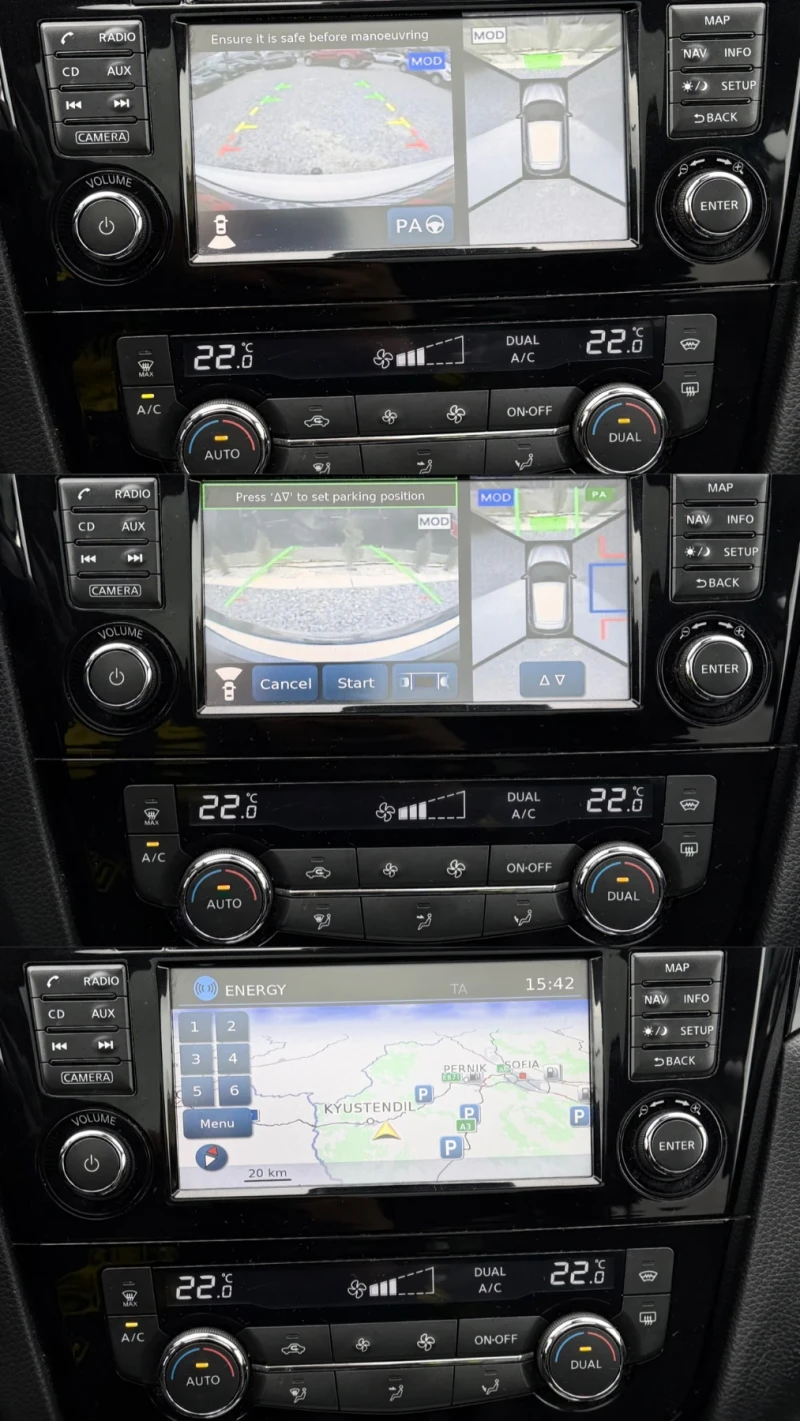 Nissan Qashqai 1.6DCI* TEKNA* AUTOMAT* PANO* 360* СОБСТВЕН ЛИЗИНГ, снимка 14 - Автомобили и джипове - 53433158