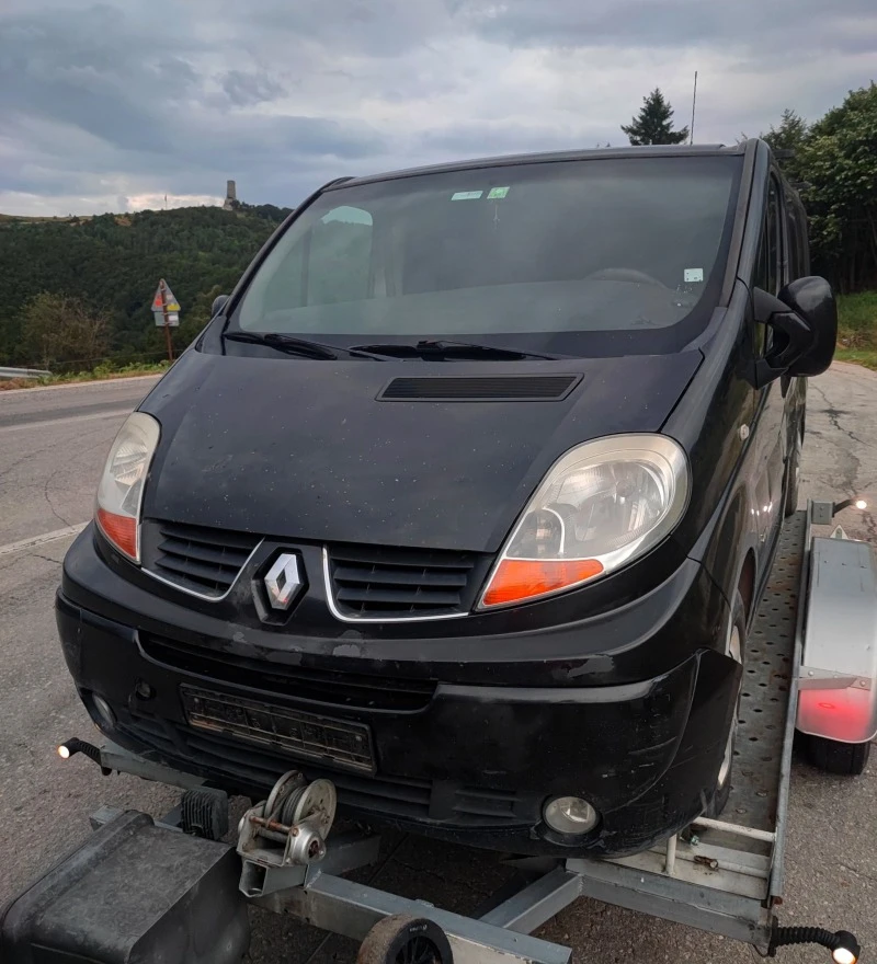 Renault Trafic 2.0  DCI 115 Long, снимка 1 - Бусове и автобуси - 46702870