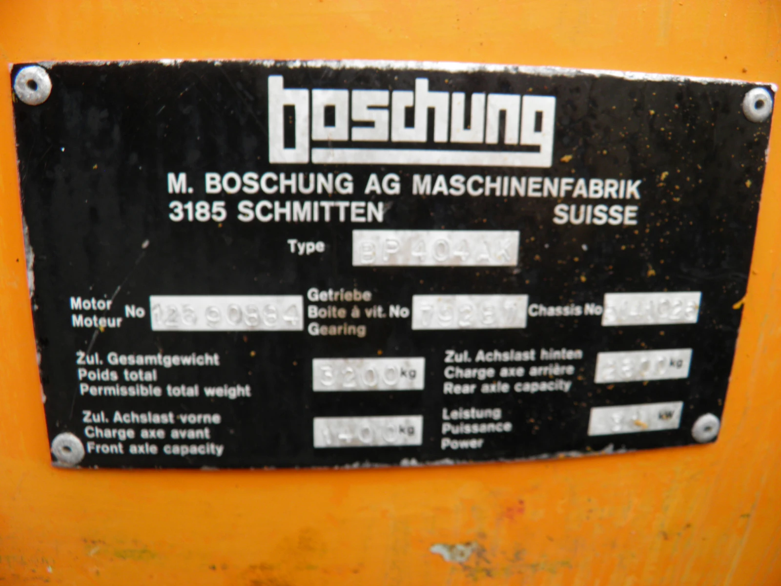 Mercedes-Benz UNIMOG Boschung BP 404 | Mobile.bg   17