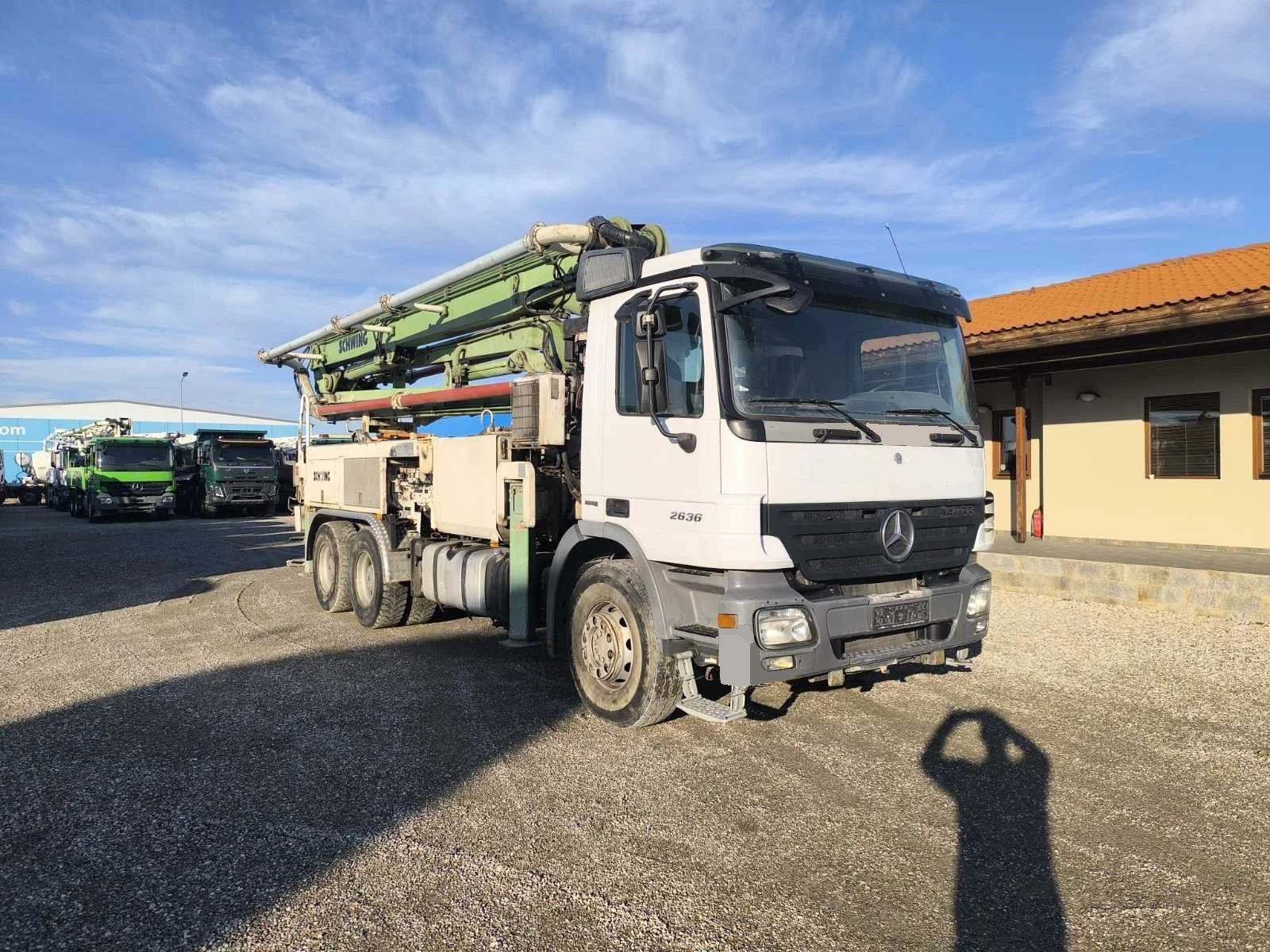 Бетон помпа Mercedes-Benz ACTROS 2636 SCHWING KVM 34 XG | Mobile.bg — изображение 1