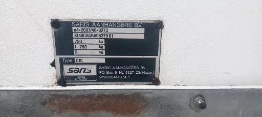 За автомобил Други SARIS 750, снимка 5 - Ремаркета - 53646724