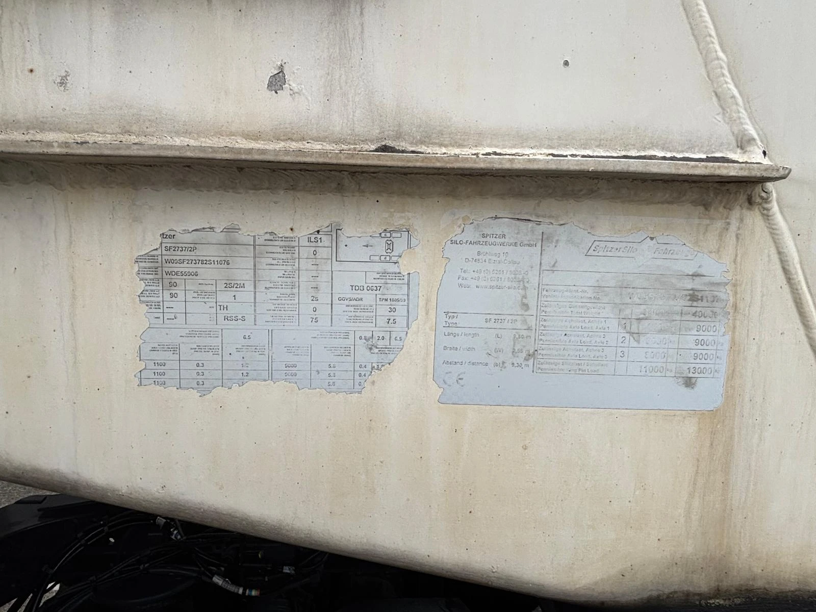 Полуремарке Spitzer SF 2737/2P, снимка 15 - Ремаркета - 56430012