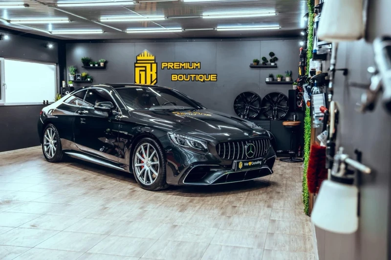 Mercedes-Benz S 63 AMG V8 (585 кс) 4MATIC/Swarovski LED/FACELIFT-pack/EU6, снимка 1 - Автомобили и джипове - 47985401