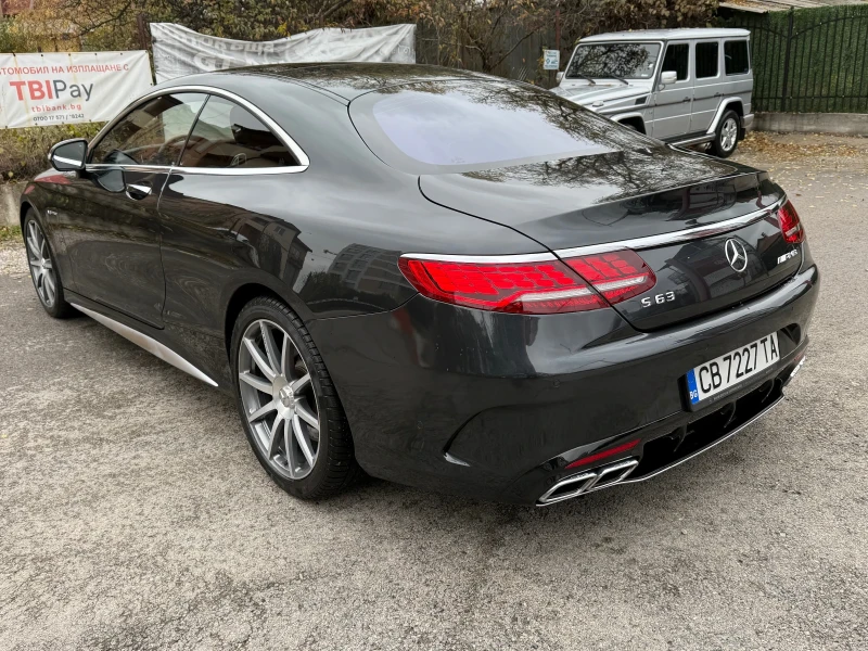 Mercedes-Benz S 63 AMG V8 (585 кс) 4MATIC/Swarovski LED/FACELIFT-pack/EU6, снимка 9 - Автомобили и джипове - 47985401