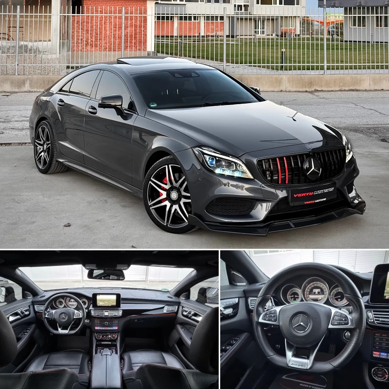 Mercedes-Benz CLS 350 AMG/9G-TRONIC/CARBON/3xTV/WEBASTO/FULL FULL, снимка 17 - Автомобили и джипове - 52740994