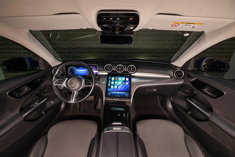 Mercedes-Benz C 220 D* T* 9G-TRONIC* AVANTGARDE* ДИГИТАЛНО ТАБЛО* BURM, снимка 9 - Автомобили и джипове - 52826302