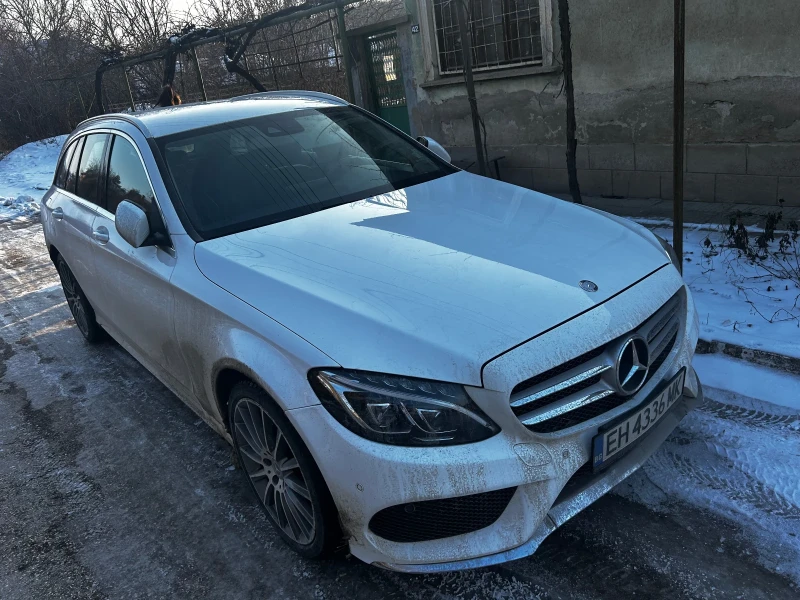 Mercedes-Benz C 220 AMG, 9G, FULL LED, снимка 13 - Автомобили и джипове - 53143611