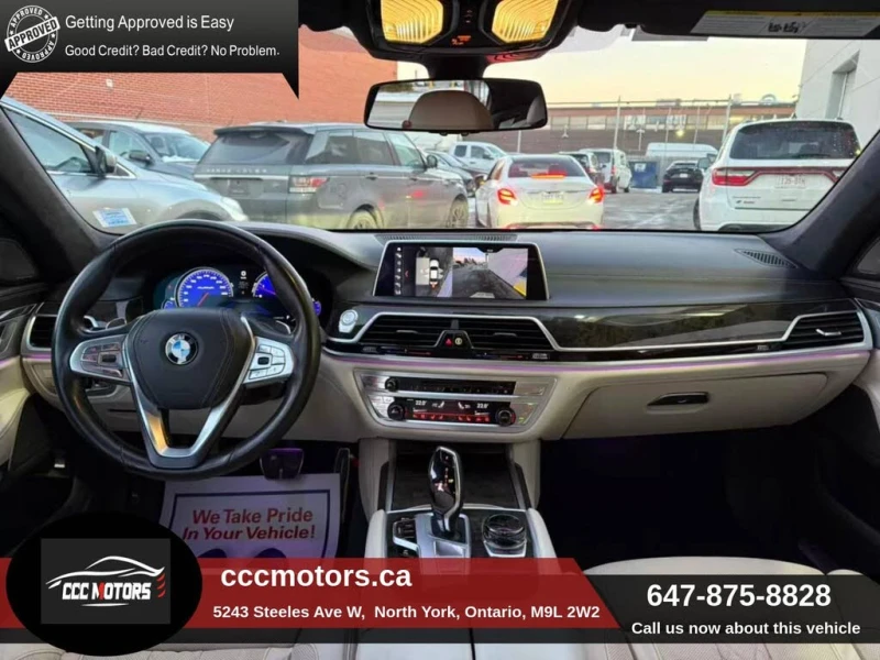 BMW 750 I * M-Package* * HeadUp* AвтоКредит* (ЦЕНА ДО БГ), снимка 7 - Автомобили и джипове - 53191693