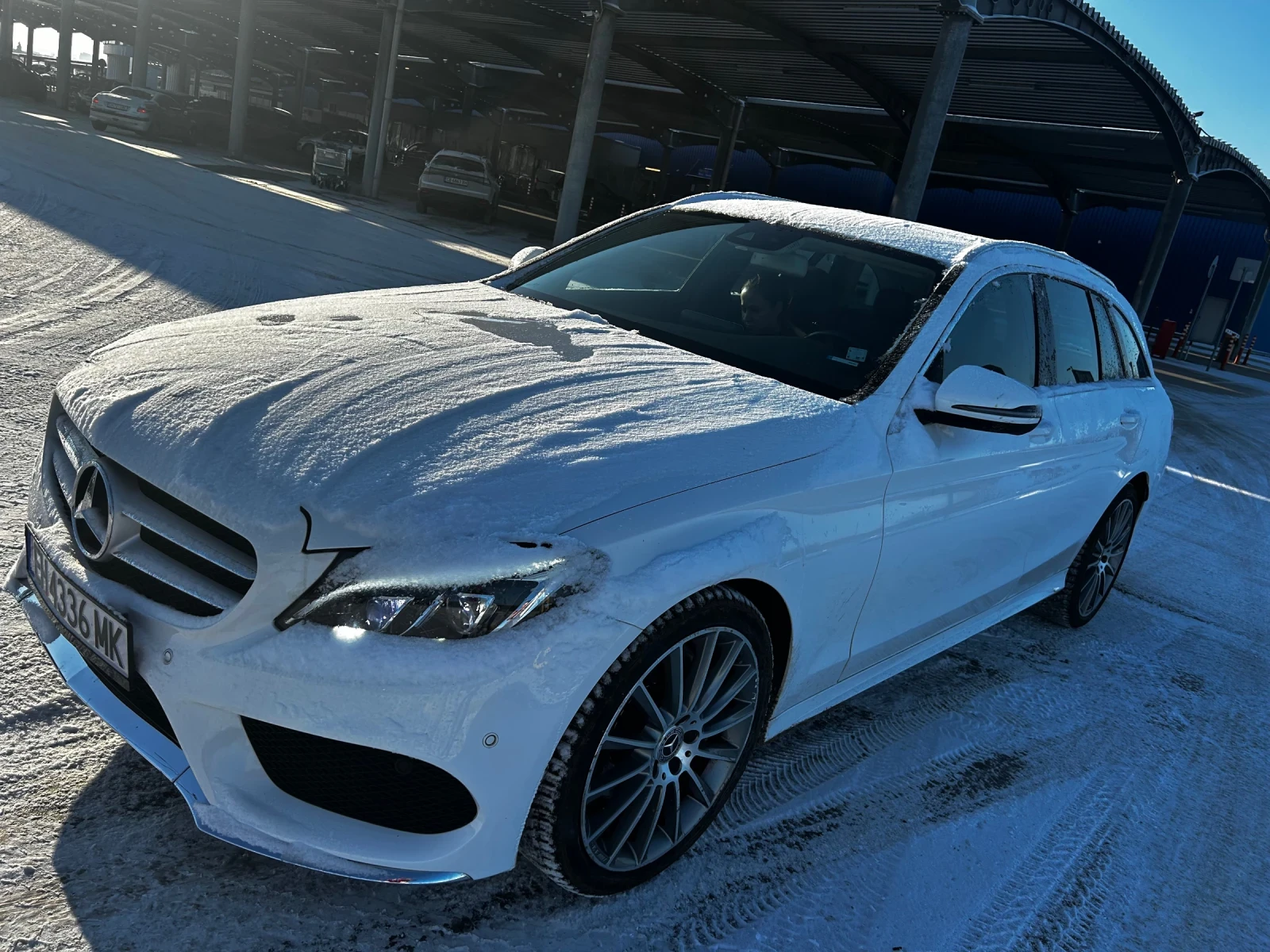 Mercedes-Benz C 220 AMG, 9G, FULL LED, снимка 1