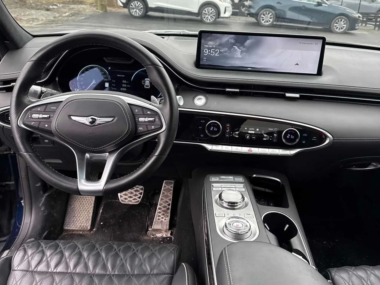Genesis GV70 * 3.5T Sport Plus * DISTRONIC* ОБДУХВАНЕ* ПАНОРАМА, снимка 9 - Автомобили и джипове - 54210341