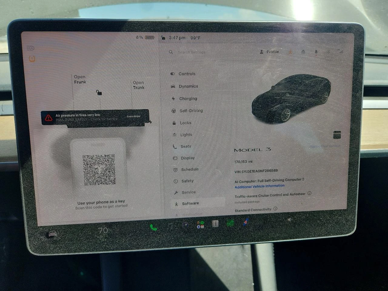 Tesla Model 3, снимка 9 - Автомобили и джипове - 55272181