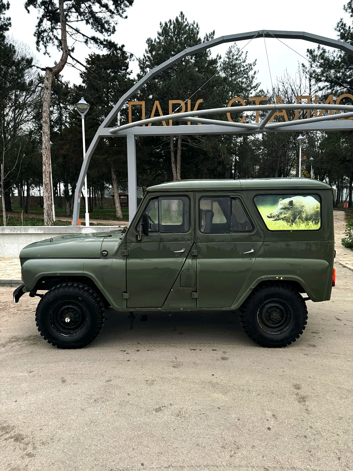Uaz 469 2.4 LPG Hardtop | 4x4 | Работещ | , снимка 4 - Автомобили и джипове - 54164425
