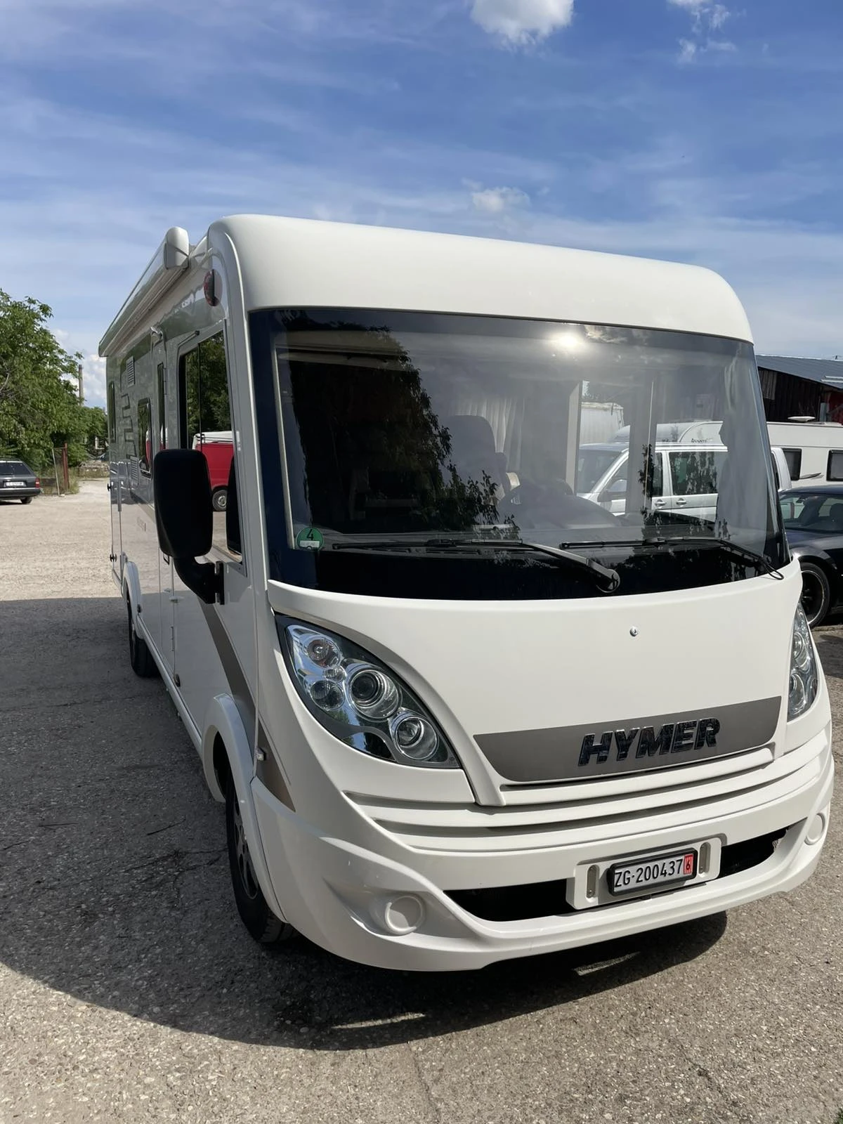Кемпер HYMER / ERIBA EXSIS-I 588, снимка 4 - Каравани и кемпери - 54831962