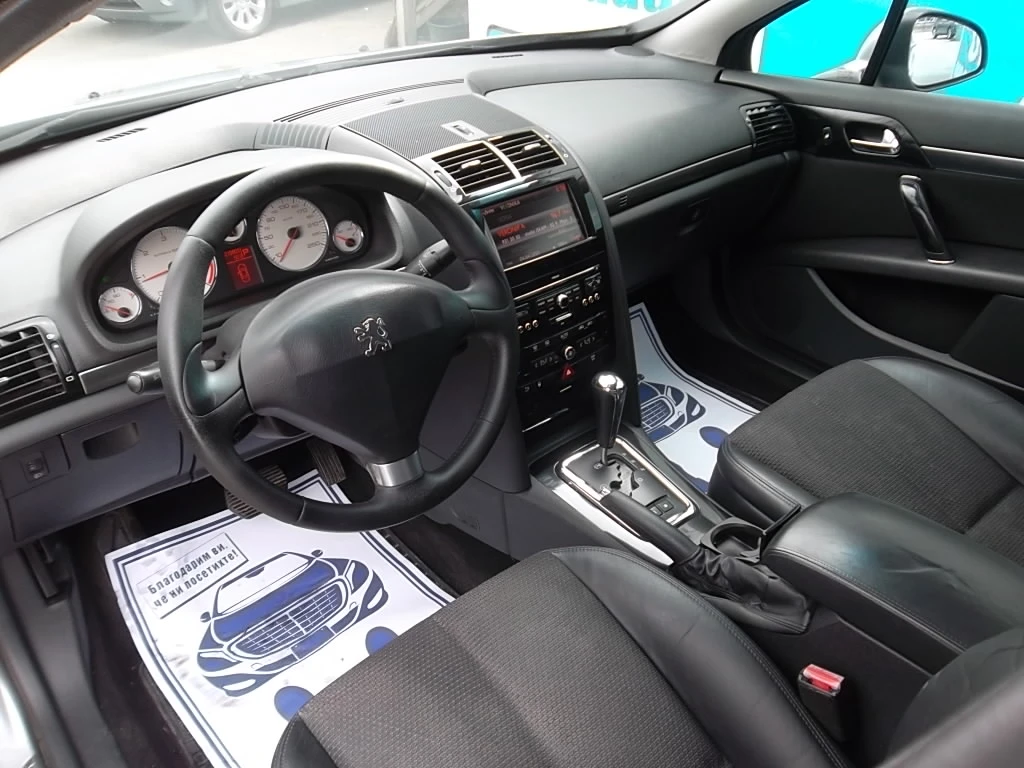 Peugeot 407 2.0hdi AVTOMATIK КОЖА НАВИ - изображение 7