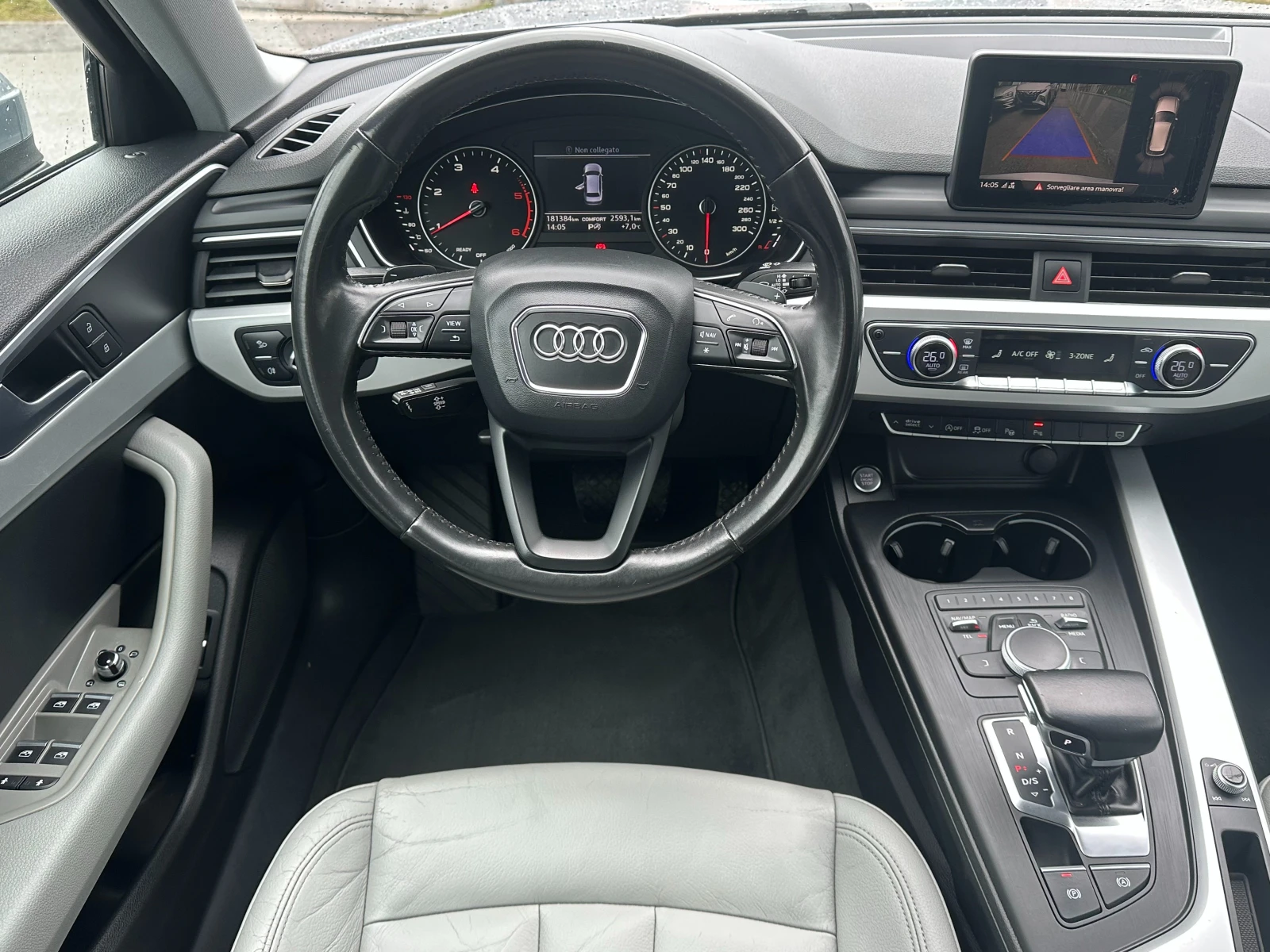 Audi A4 2.0ТDI-190кс-4X4-КОЖА-FULL LED-NAVI-PDC-EU6-КАМЕРА - изображение 7