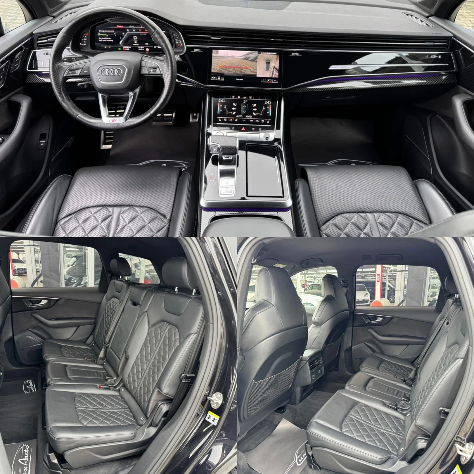 Audi SQ7 4.0V8T LASER 22& PANO 360 RS EXCLUSIVE FULL ��� | Mobile.bg � ����������� 11