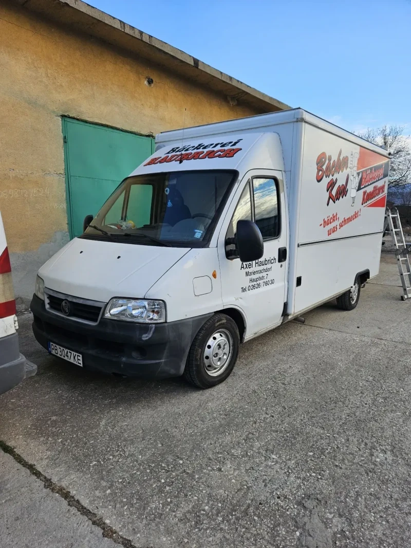 Fiat Ducato Кемпер- Кантина-Имбисваген , снимка 1 - Бусове и автобуси - 48118084