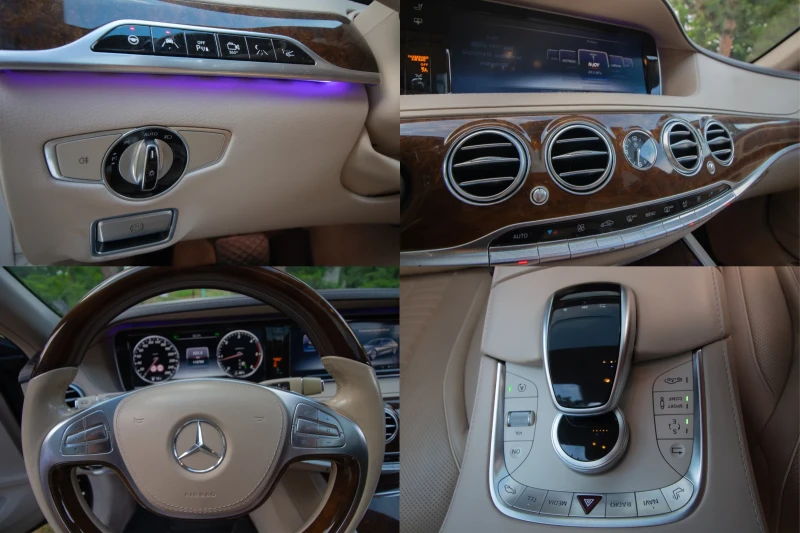 Mercedes-Benz S 350 AMG LONG.3ХTV.ЛИЗИНГ, снимка 7 - Автомобили и джипове - 52882130