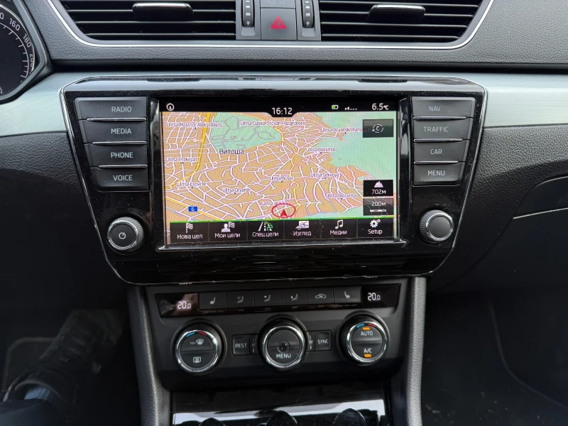 Skoda Superb 2.0TDI 190kc 4x4 2017, снимка 15 - Автомобили и джипове - 53420559