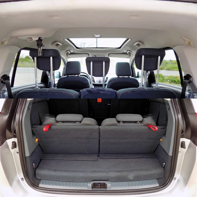 Ford Grand C-Max 1.6TDCi/NAVi/КЛИМАТРОНИК/ПАНОРАМА/7м., снимка 10 - Автомобили и джипове - 54360472
