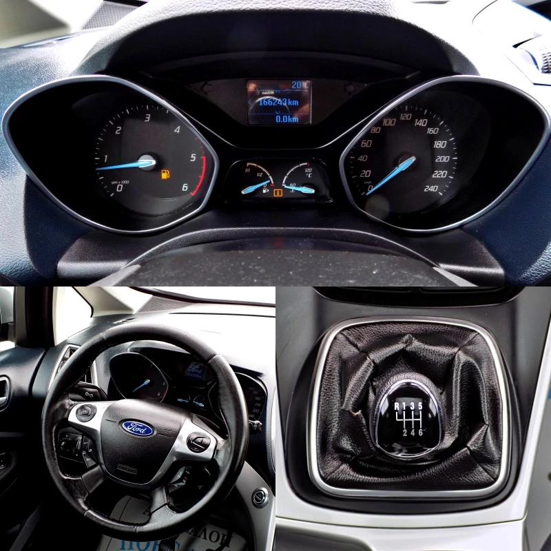 Ford Grand C-Max 1.6TDCi/NAVi/КЛИМАТРОНИК/ПАНОРАМА/7м., снимка 11 - Автомобили и джипове - 54360472