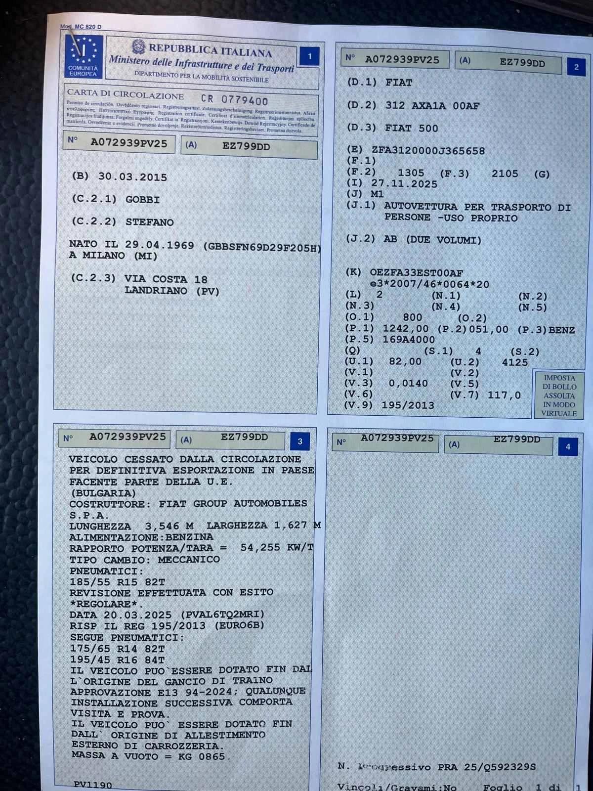 Fiat 500 1.2 KTEO COC euro 6 | Mobile.bg � ����������� 16