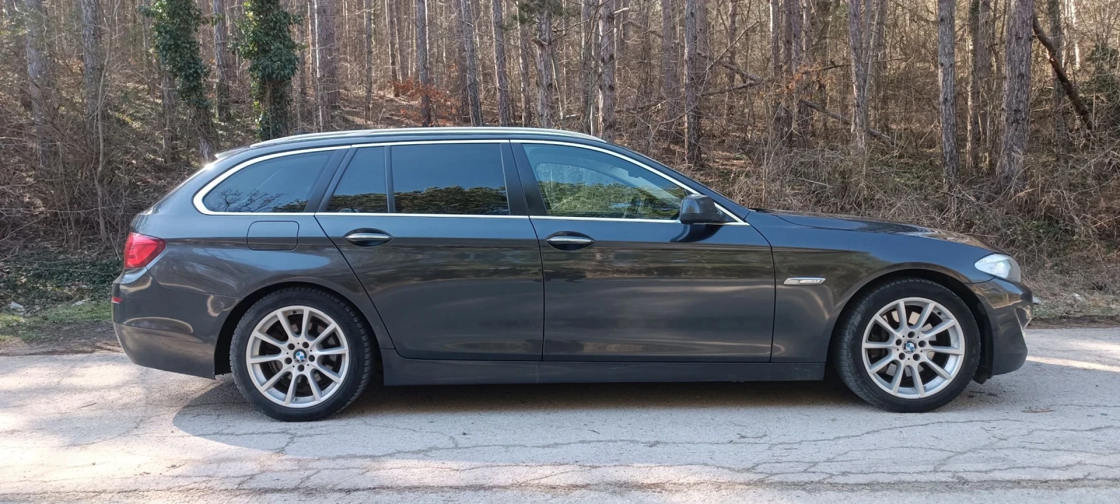 BMW 530 F11 Head-Up, Distronic, Soft Close, печка, теглич - изображение 3