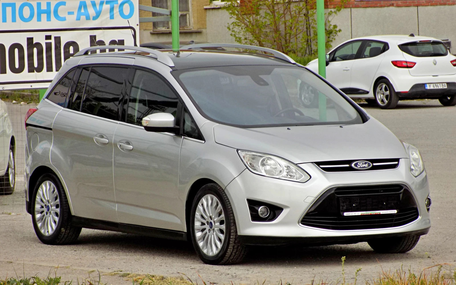 Ford Grand C-Max 1.6TDCi/NAVi/КЛИМАТРОНИК/ПАНОРАМА/7м., снимка 2 - Автомобили и джипове - 54360472
